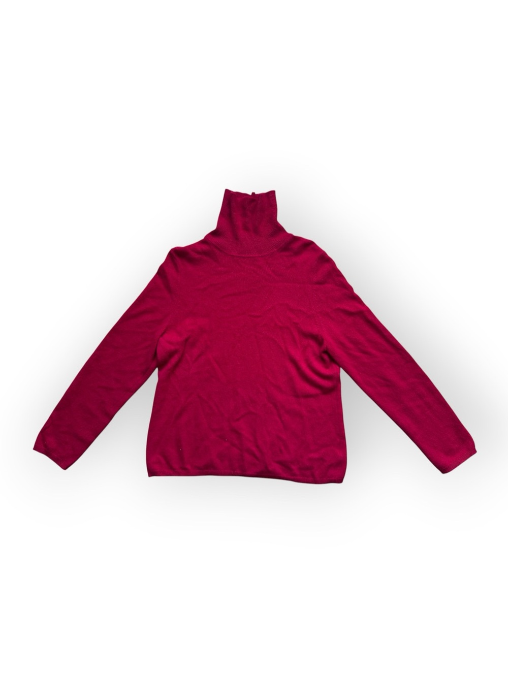 Charter Club Cashmere Raspberry Rollneck Sweater